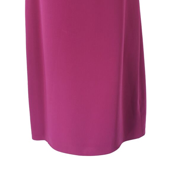 LRL Ralph Lauren Shift Dress 2 Women Cold Shoulder Red Cranberry NEW NWT Office - Picture 11 of 12